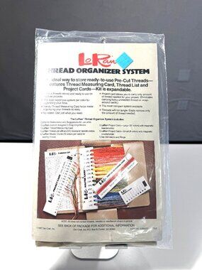 Vintage Unopened 1987 LoRan Thread Organizer System Kit - TK-2